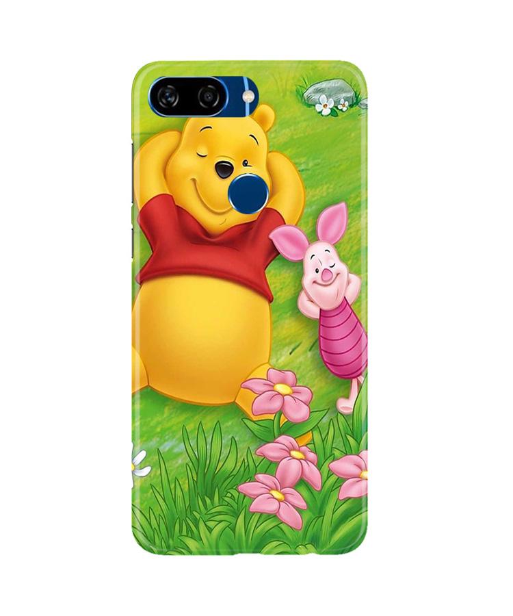 Winnie The Pooh Mobile Back Case for Gionee S11 Lite (Design - 348)