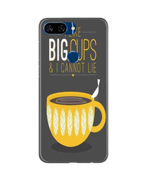 Big Cups Coffee Mobile Back Case for Gionee S11 Lite (Design - 352)