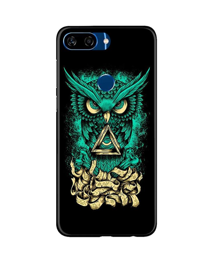 Owl Mobile Back Case for Gionee S11 Lite (Design - 358)