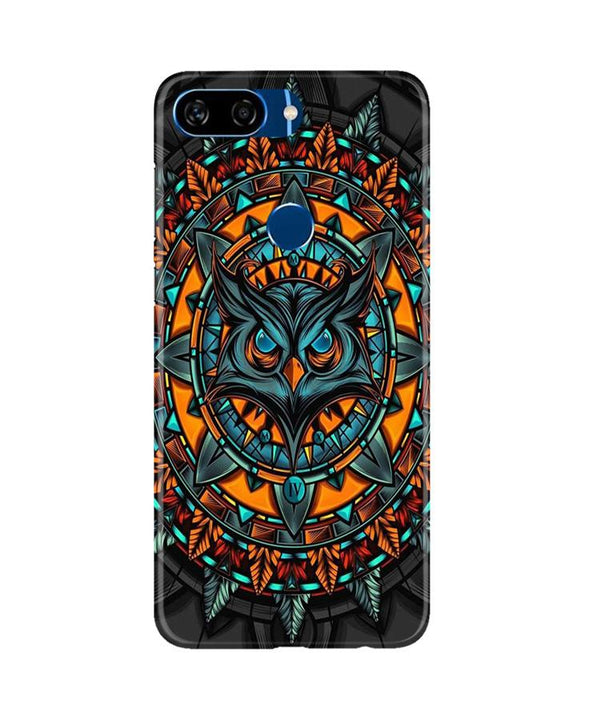 Owl Mobile Back Case for Gionee S11 Lite (Design - 360)