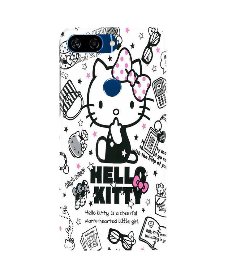 Hello Kitty Mobile Back Case for Gionee S11 Lite (Design - 361)