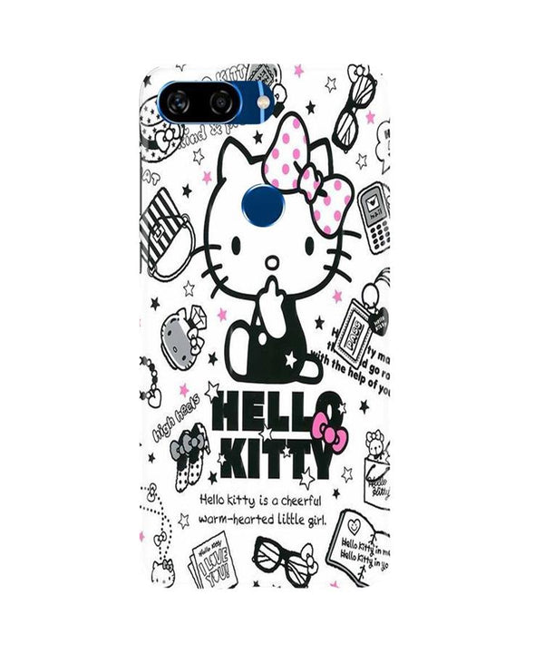 Hello Kitty Mobile Back Case for Gionee S11 Lite (Design - 361)