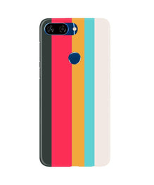 Color Pattern Mobile Back Case for Gionee S11 Lite (Design - 369)