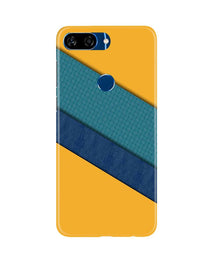 Diagonal Pattern Mobile Back Case for Gionee S11 Lite (Design - 370)