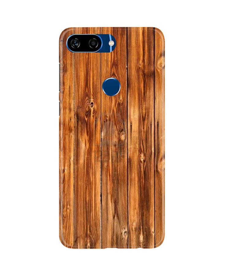 Wooden Texture Mobile Back Case for Gionee S11 Lite (Design - 376)