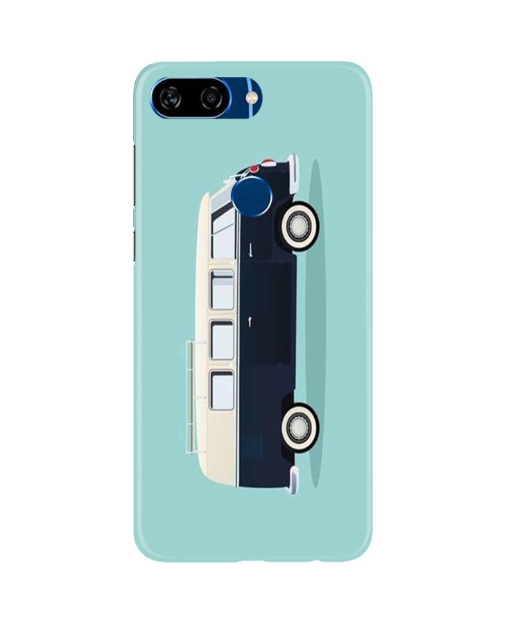 Travel Bus Mobile Back Case for Gionee S11 Lite (Design - 379)