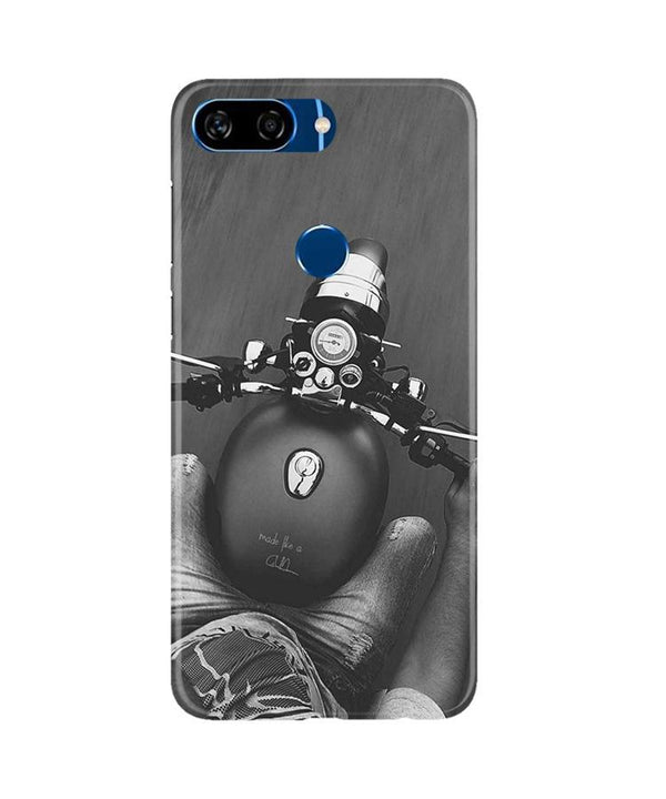 Royal Enfield Mobile Back Case for Gionee S11 Lite (Design - 382)
