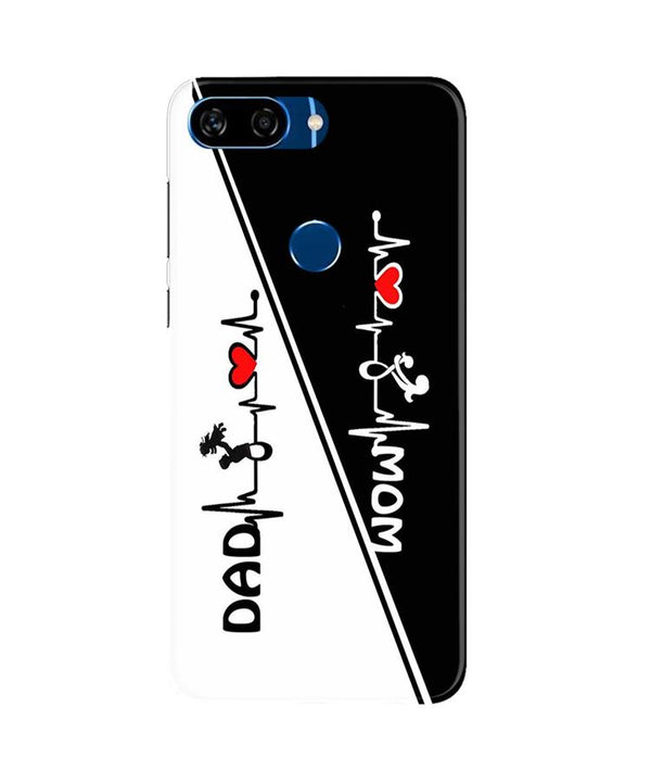 Love Mom Dad Mobile Back Case for Gionee S11 Lite (Design - 385)