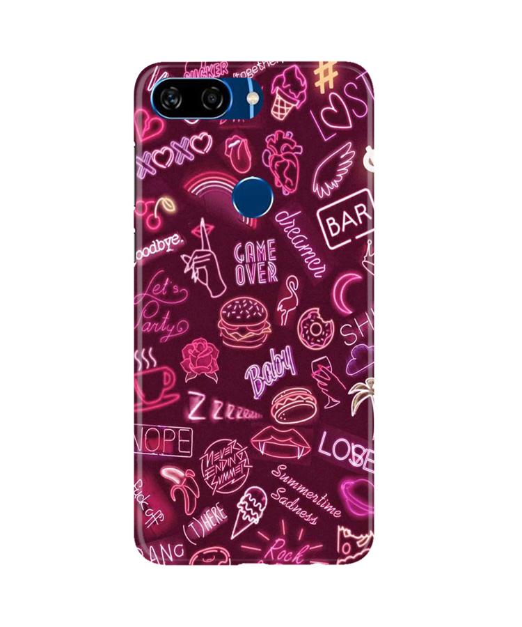 Party Theme Mobile Back Case for Gionee S11 Lite (Design - 392)