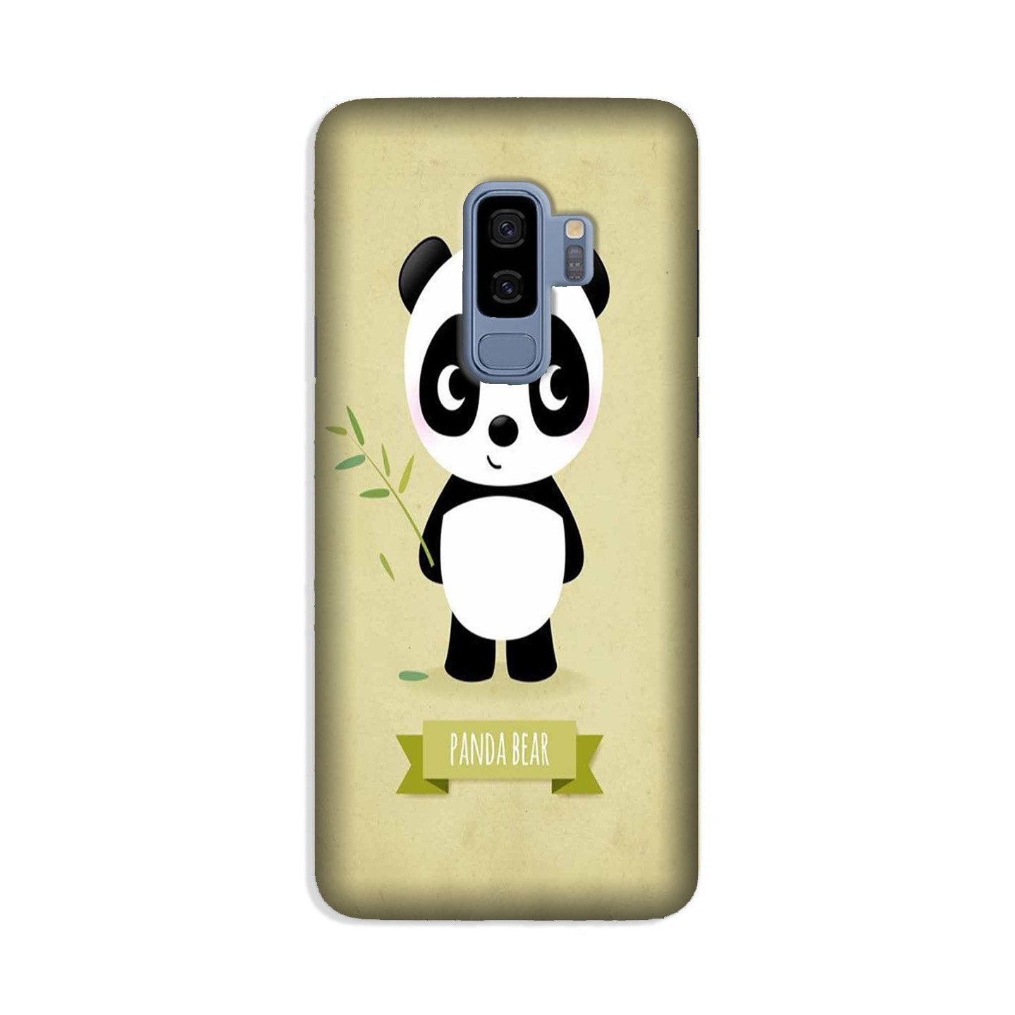 Panda Bear Mobile Back Case for Galaxy S9 Plus  (Design - 317)