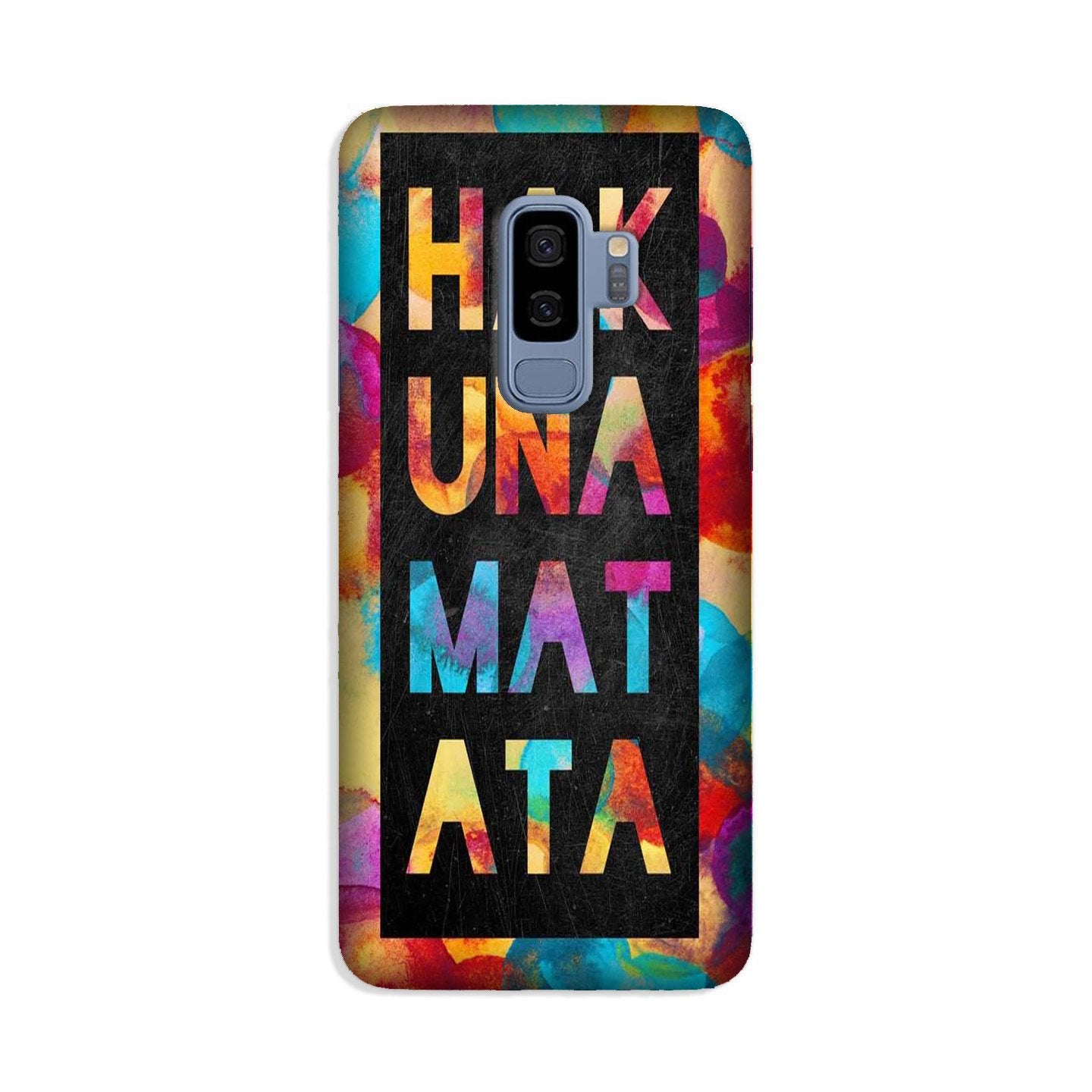 Hakuna Matata Mobile Back Case for Galaxy S9 Plus  (Design - 323)