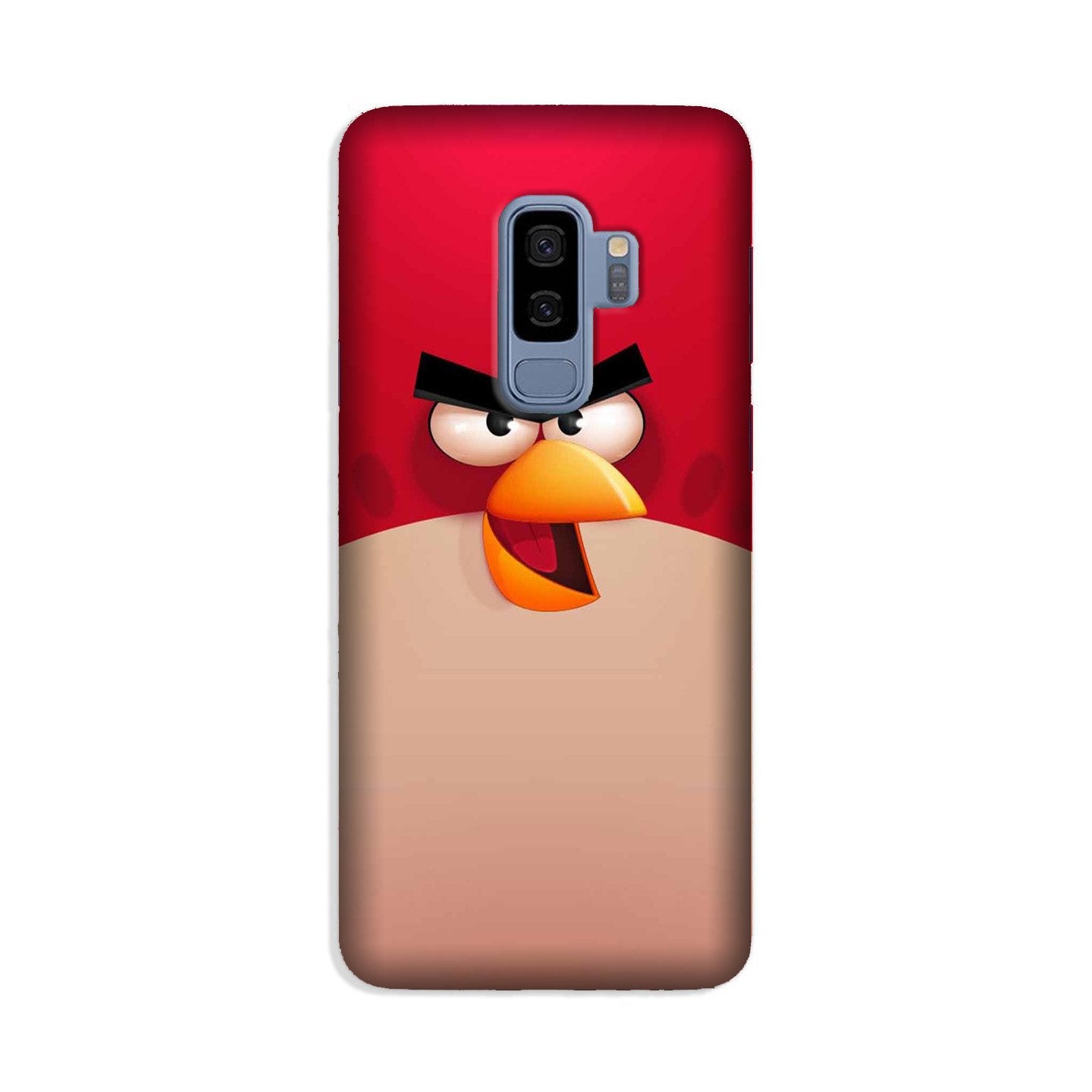 Angry Bird Red Mobile Back Case for Galaxy S9 Plus(Design - 325)