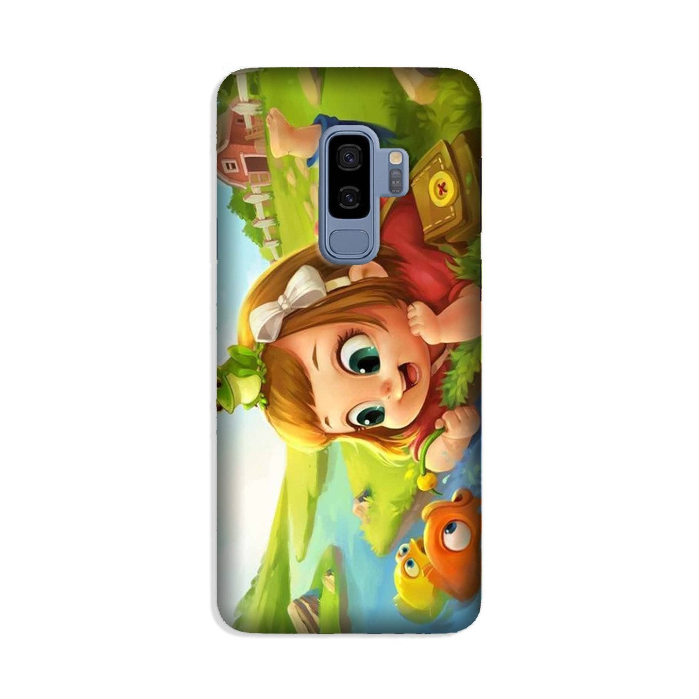 Baby Girl Mobile Back Case for Galaxy S9 Plus  (Design - 339)
