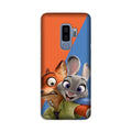 Cartoon Mobile Back Case for Galaxy S9 Plus  (Design - 346)