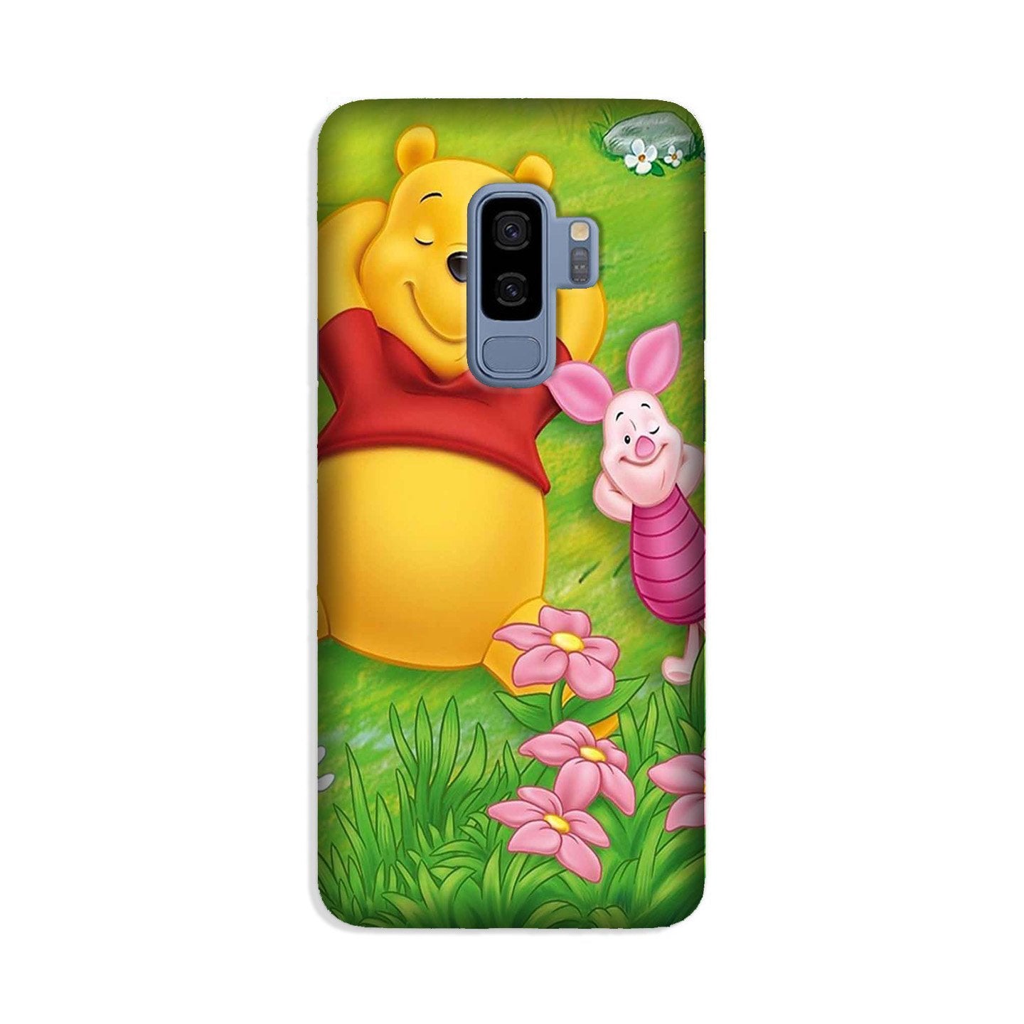 Winnie The Pooh Mobile Back Case for Galaxy S9 Plus  (Design - 348)