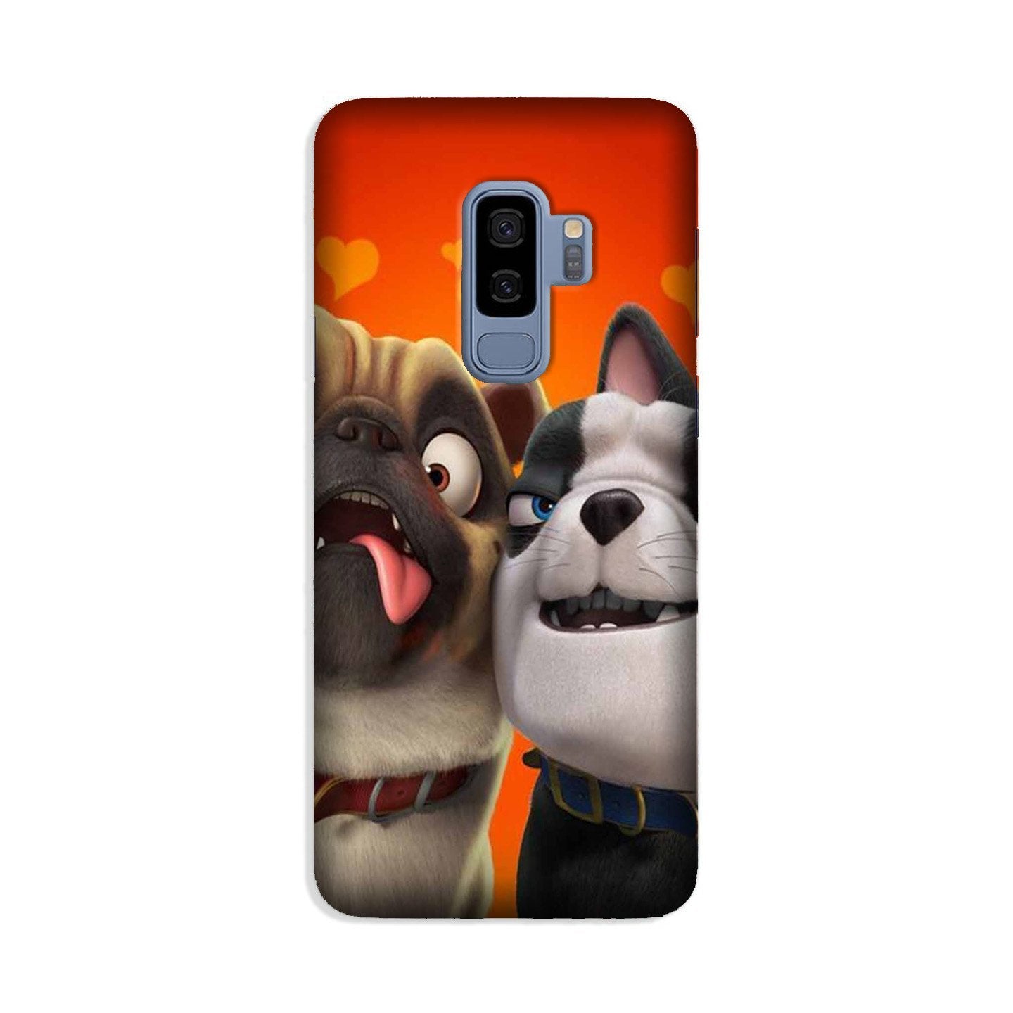 Dog Puppy Mobile Back Case for Galaxy S9 Plus(Design - 350)