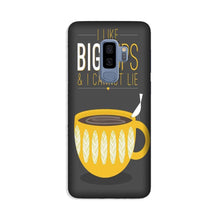 Big Cups Coffee Mobile Back Case for Galaxy S9 Plus  (Design - 352)