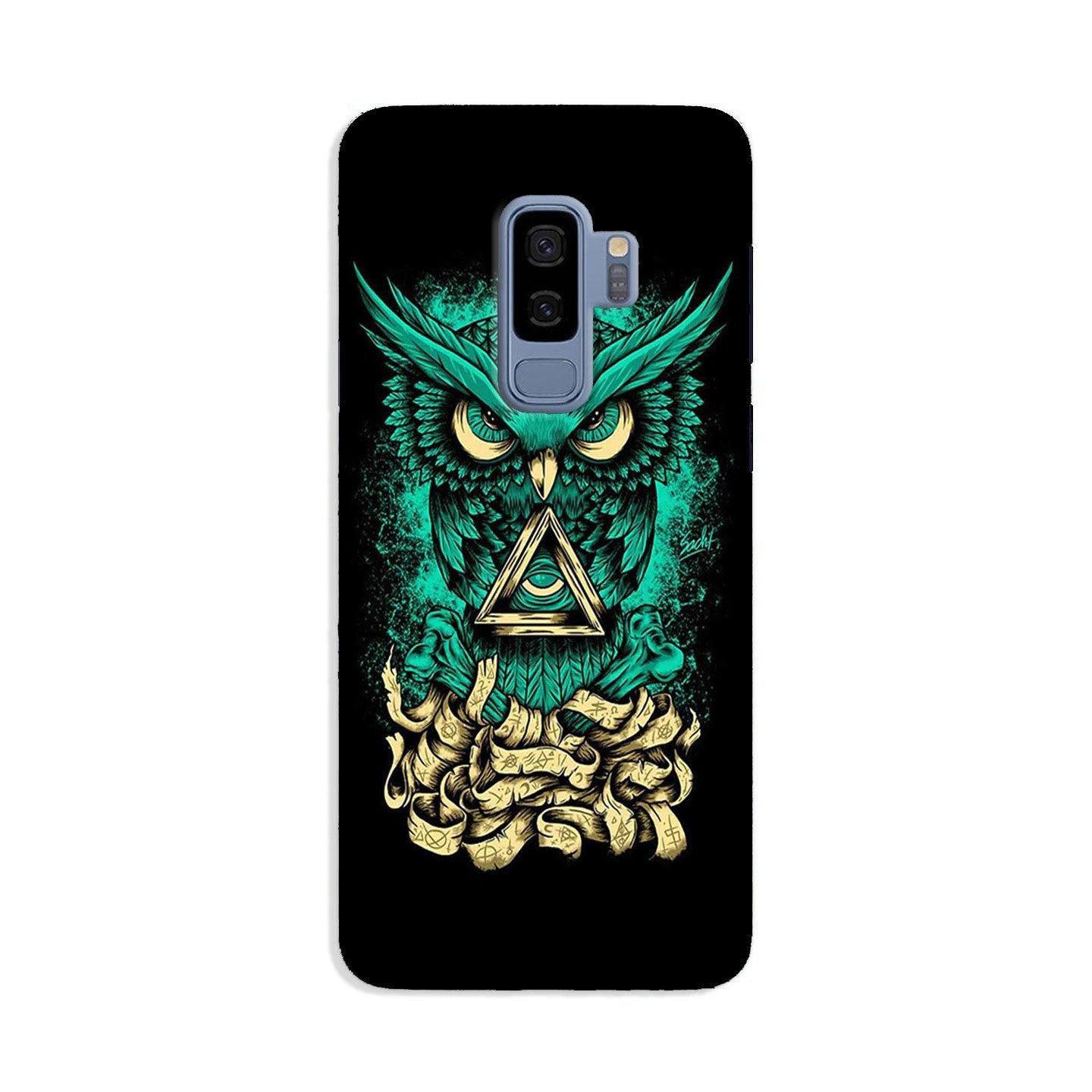 Owl Mobile Back Case for Galaxy S9 Plus  (Design - 358)