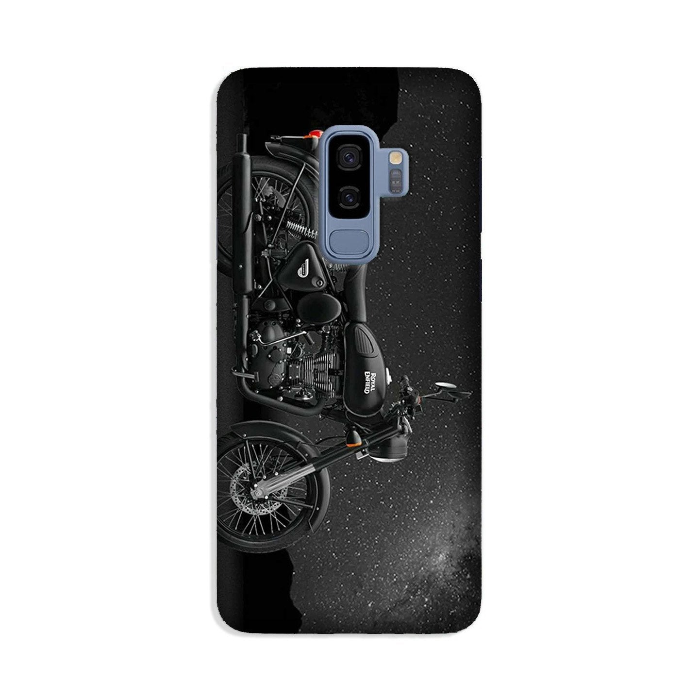 Royal Enfield Mobile Back Case for Galaxy S9 Plus  (Design - 381)