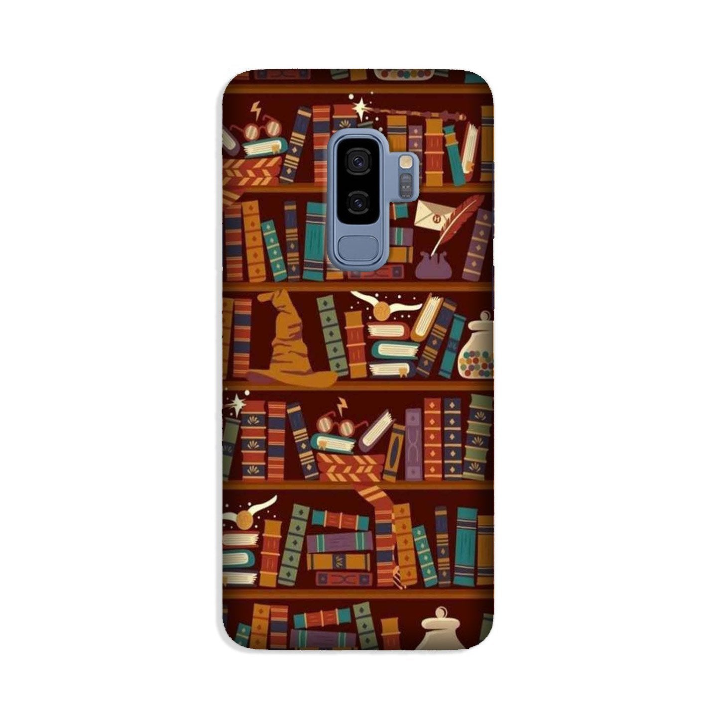 Book Shelf Mobile Back Case for Galaxy S9 Plus(Design - 390)