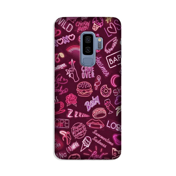 Party Theme Mobile Back Case for Galaxy S9 Plus  (Design - 392)