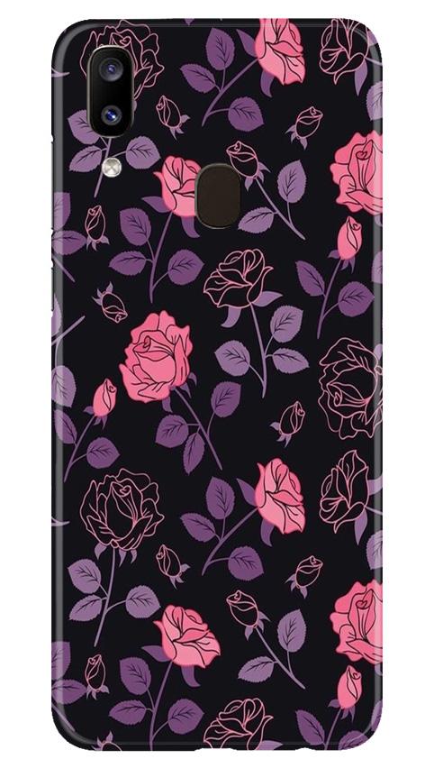 Rose Pattern Case for Samsung Galaxy A20