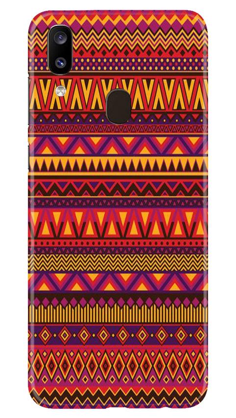 Zigzag line pattern2 Case for Samsung Galaxy A20