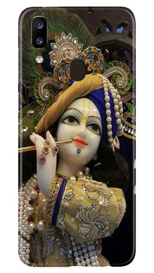 Lord Krishna3 Mobile Back Case for Samsung Galaxy A20 (Design - 18)
