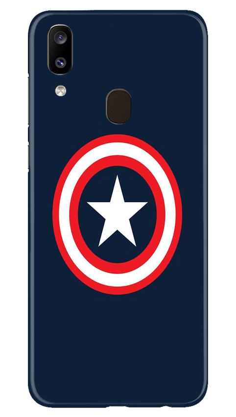 Captain America Case for Samsung Galaxy A20