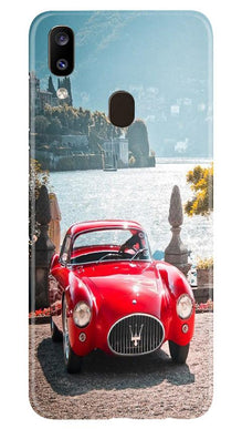 Vintage Car Mobile Back Case for Samsung Galaxy A20 (Design - 51)