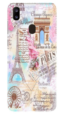Paris Eiftel Tower Mobile Back Case for Samsung Galaxy A20 (Design - 54)