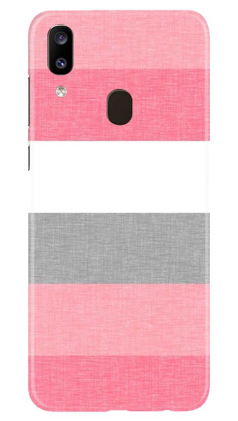 Pink white pattern Case for Samsung Galaxy A20