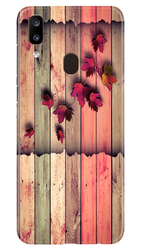 Wooden look2 Case for Samsung Galaxy A20
