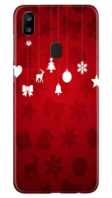 Christmas Mobile Back Case for Samsung Galaxy A20 (Design - 78)