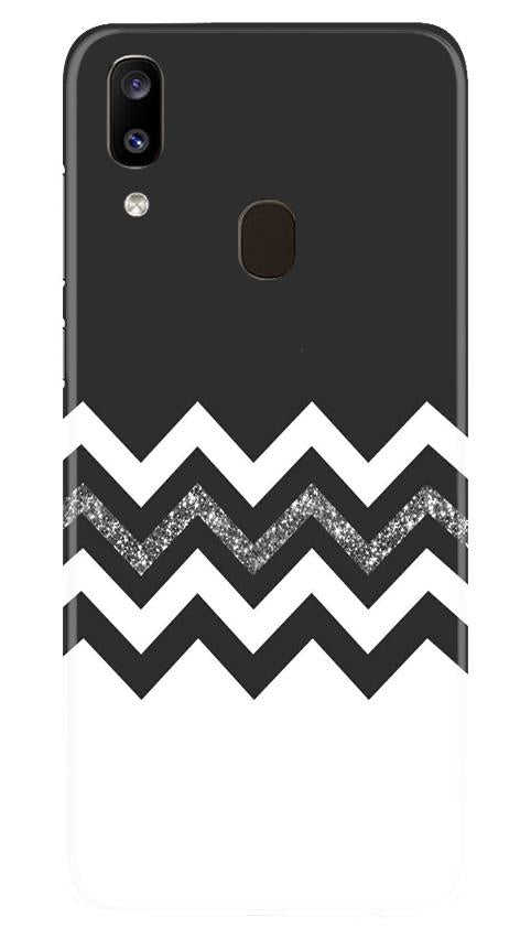Black white Pattern2Case for Samsung Galaxy A20