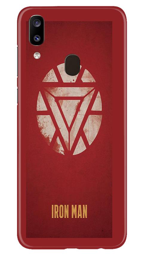 Iron Man Superhero Case for Samsung Galaxy A20  (Design - 115)