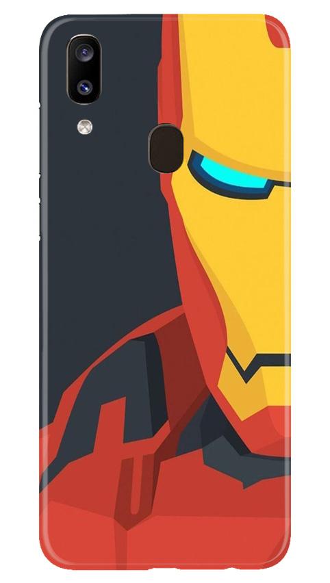 Iron Man Superhero Case for Samsung Galaxy A20  (Design - 120)