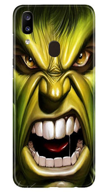 Hulk Superhero Mobile Back Case for Samsung Galaxy A20  (Design - 121)