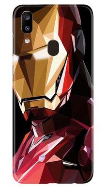 Iron Man Superhero Mobile Back Case for Samsung Galaxy A20  (Design - 122)