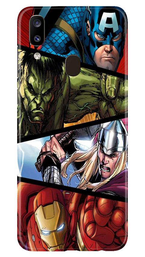 Avengers Superhero Case for Samsung Galaxy A20(Design - 124)