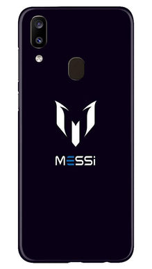 Messi Mobile Back Case for Samsung Galaxy A20  (Design - 158)