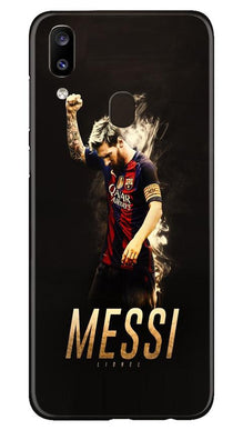 Messi Mobile Back Case for Samsung Galaxy A20  (Design - 163)