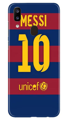 Messi Mobile Back Case for Samsung Galaxy A20  (Design - 172)