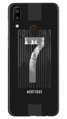 Cristiano Mobile Back Case for Samsung Galaxy A20  (Design - 175)