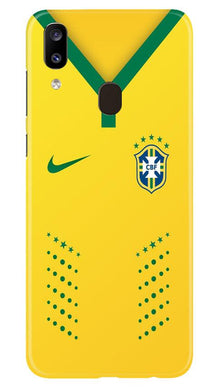 Brazil Mobile Back Case for Samsung Galaxy A20  (Design - 176)