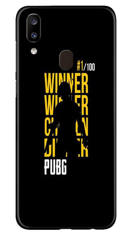 Pubg Winner Winner Case for Samsung Galaxy A20(Design - 177)