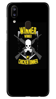 Winner Winner Chicken Dinner Mobile Back Case for Samsung Galaxy A20  (Design - 178)