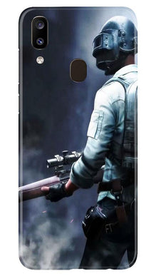 Pubg Mobile Back Case for Samsung Galaxy A20  (Design - 179)