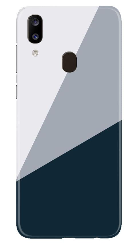 Blue Shade Case for Samsung Galaxy A20 (Design - 182)