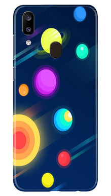 Solar Planet Mobile Back Case for Samsung Galaxy A20 (Design - 197)